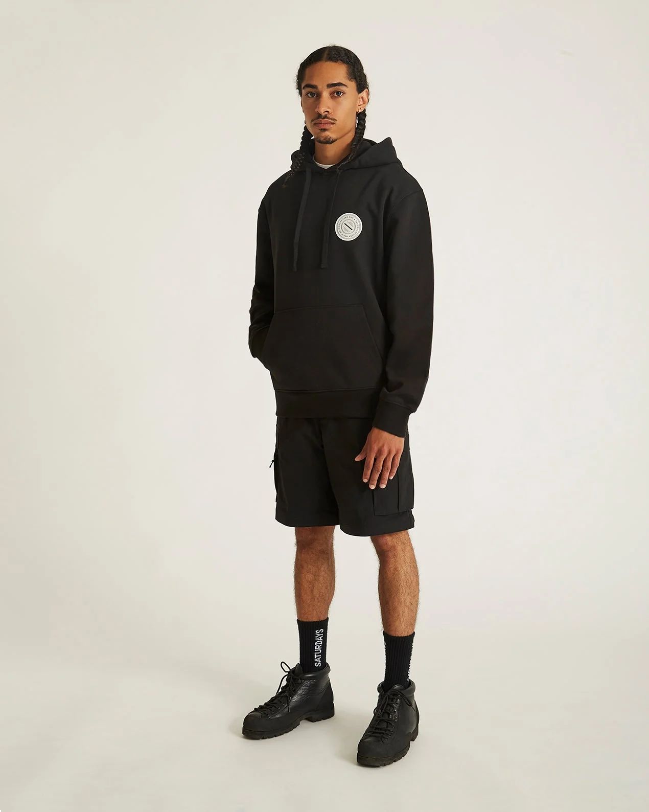 Ditch Slash Badge Hoodie - Image 3