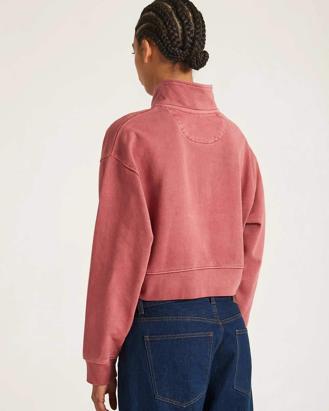 Eldridge Fundamental Cropped Quarter Zip - Image 4