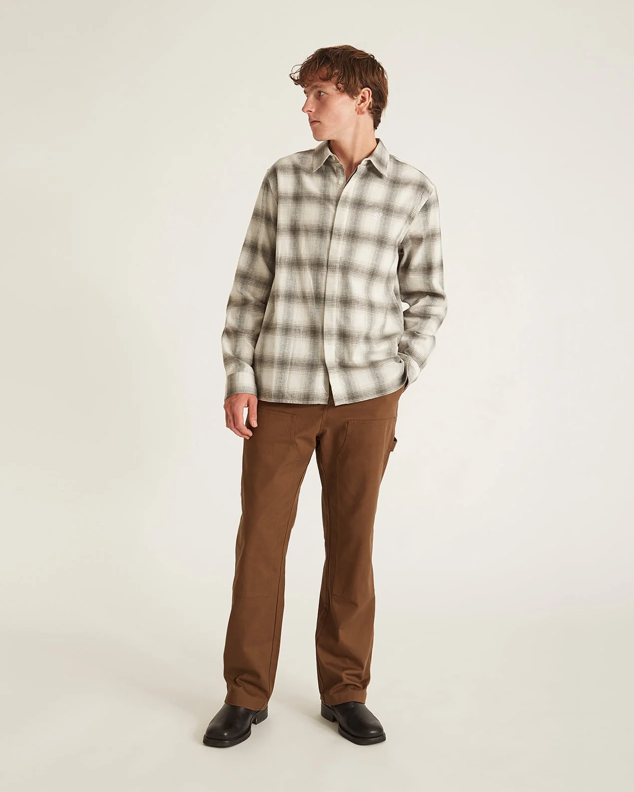Mickey Cotton Linen Long Sleeve Shirt - Image 3