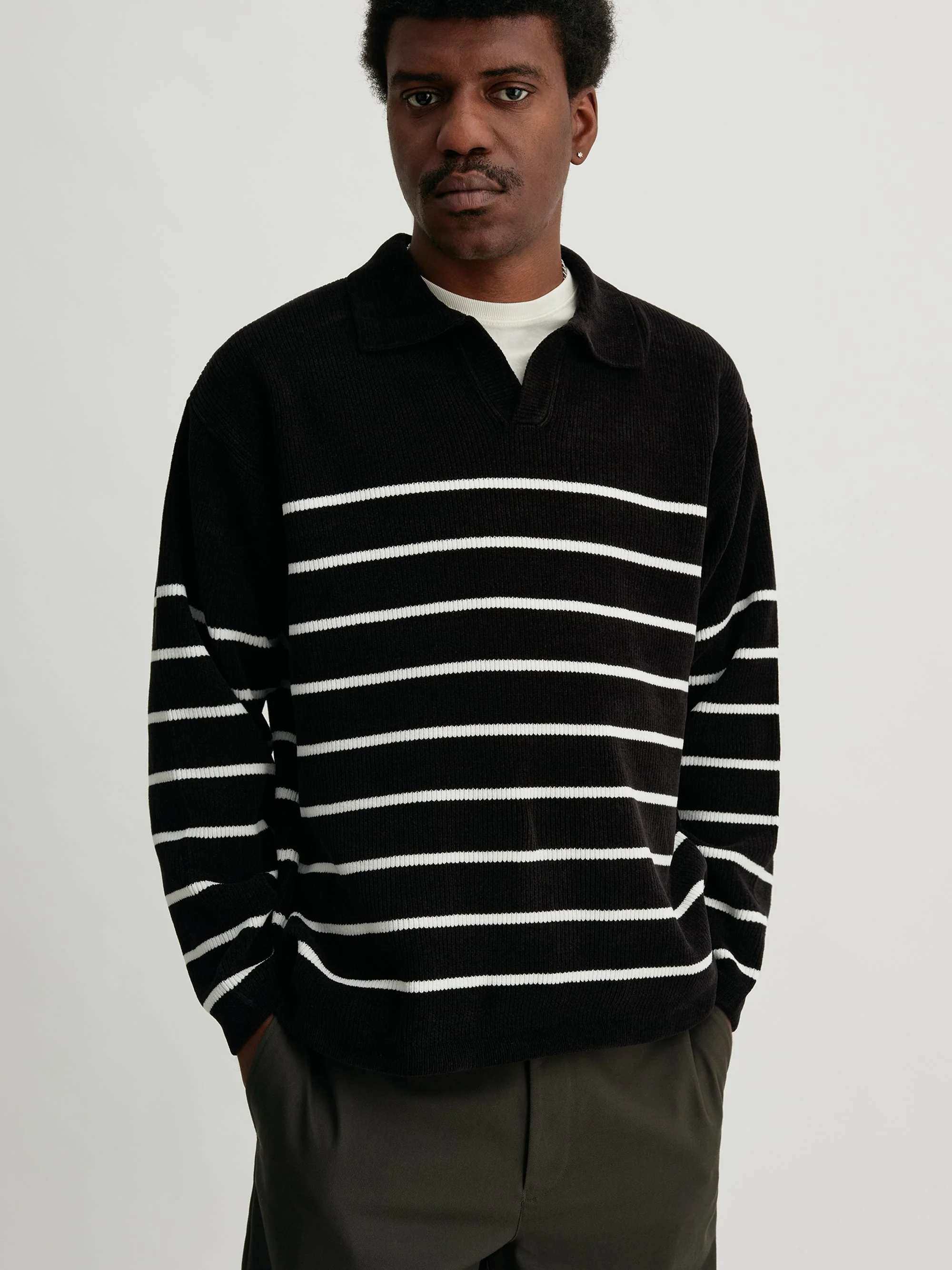 Mole Yarn Stripe Skipper Knit - Image 7