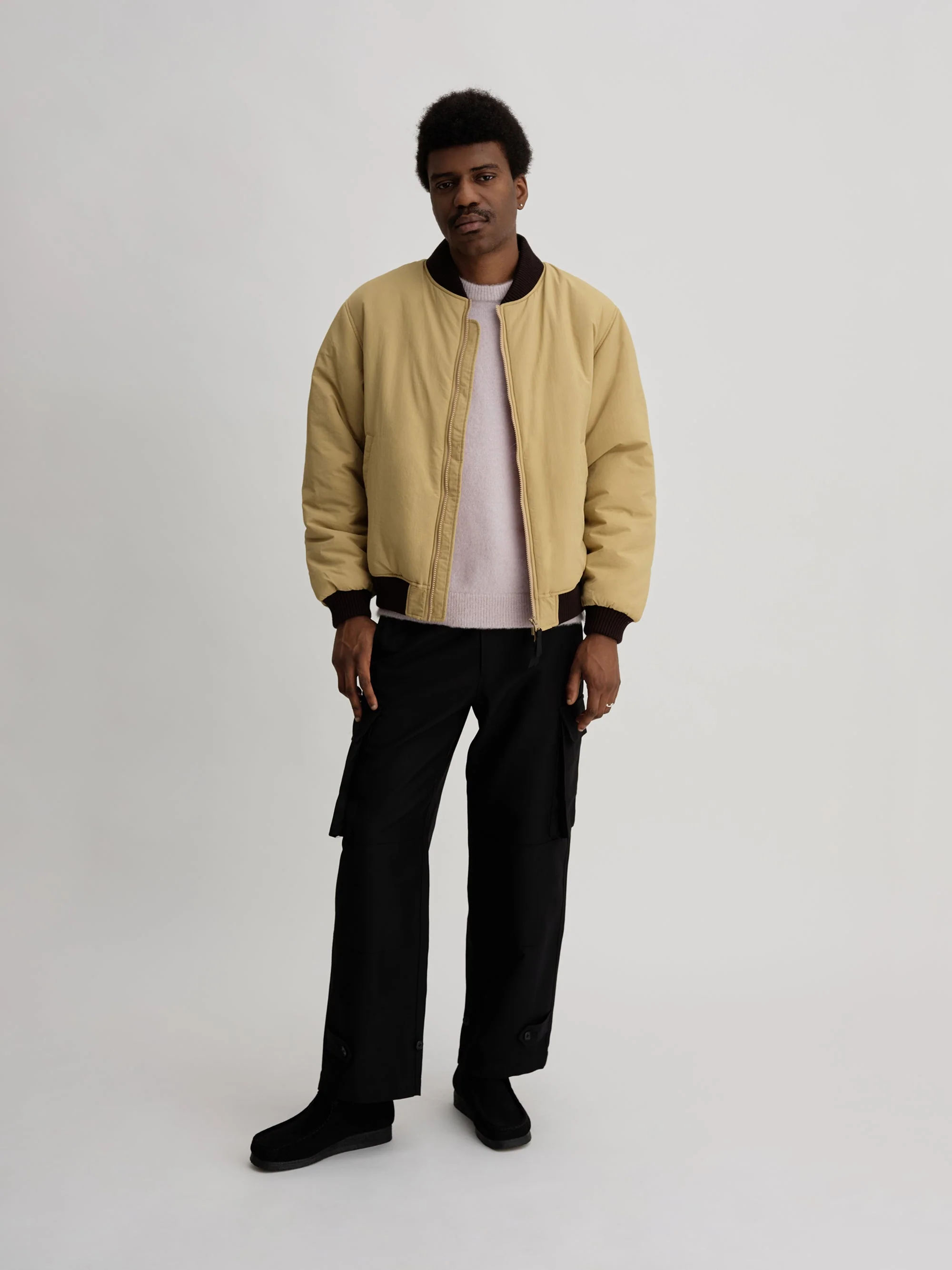 Padded Zip Blouson - Image 3