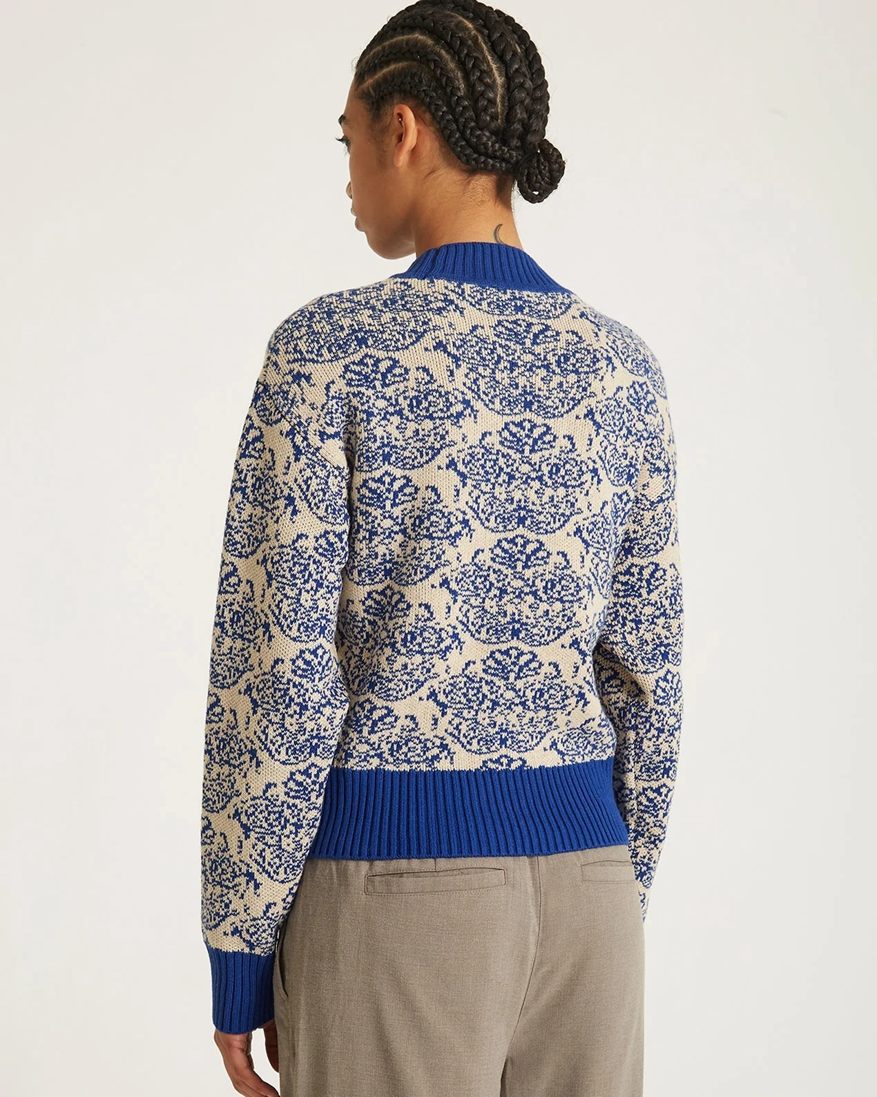 Varick Tapestry Mockneck Sweater - Image 4